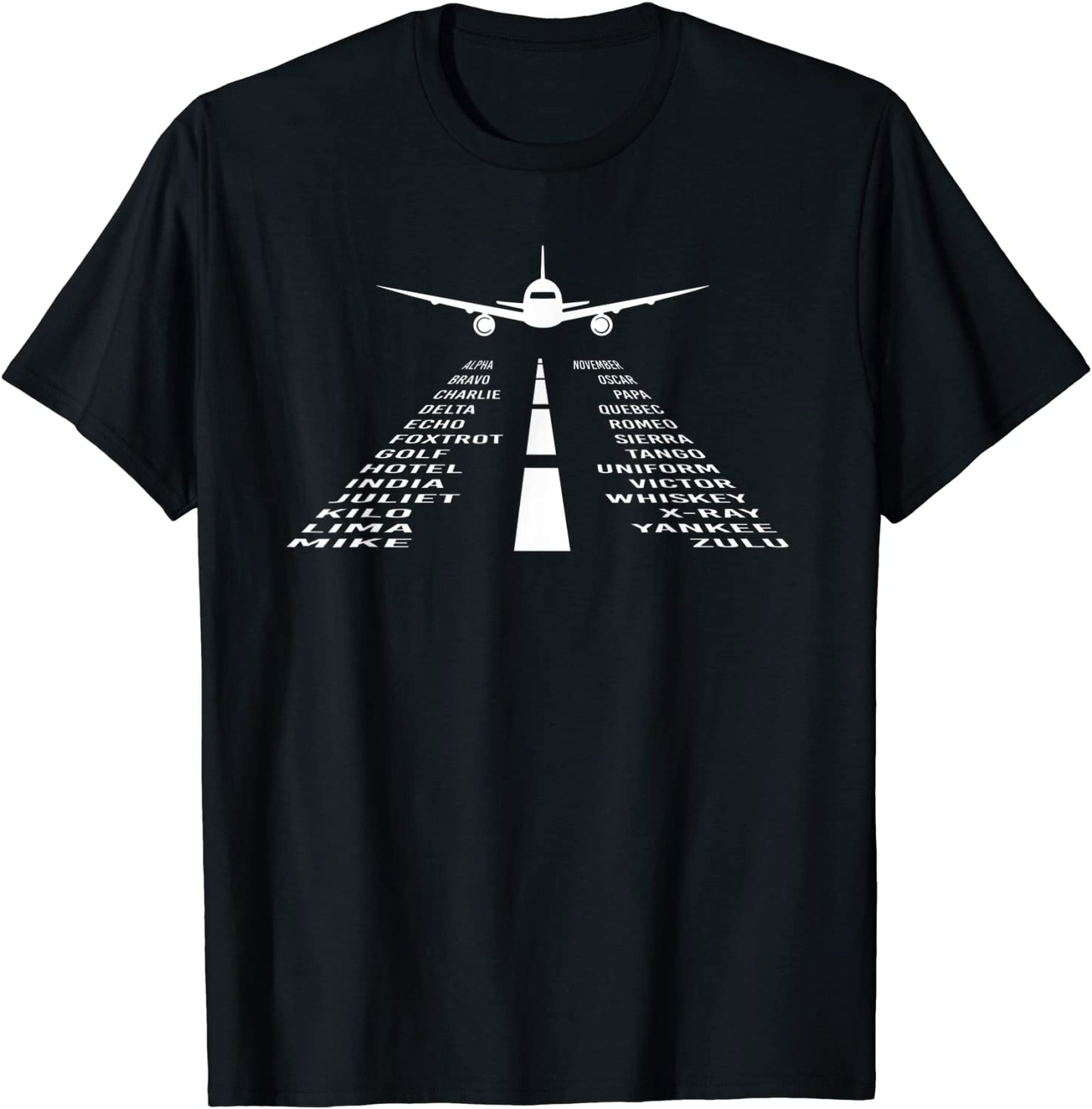 Phonetic Alphabet T-Shirt Pilot Airplane Shirt