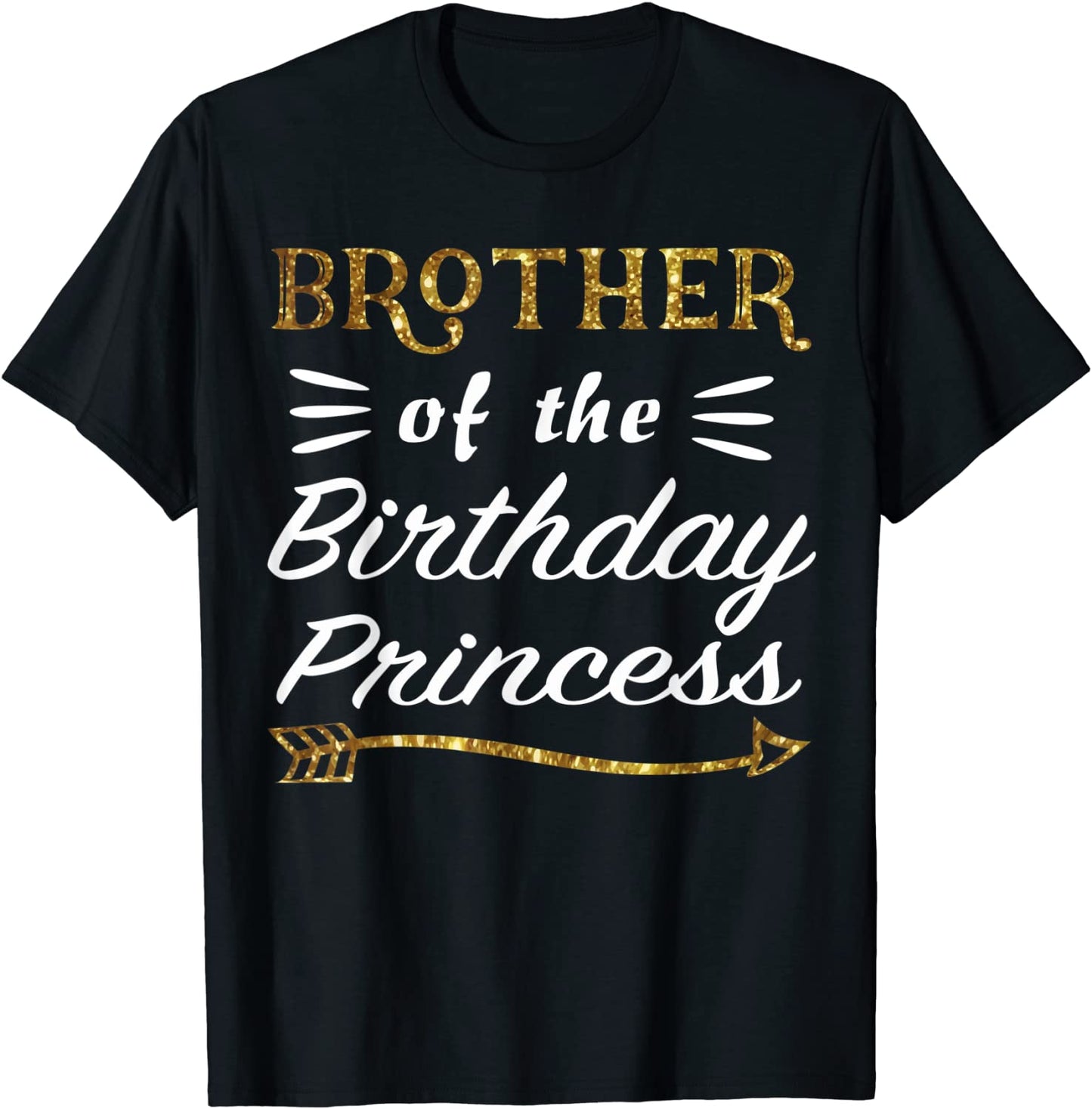 Brother Of The Birthday Princess Girl party Matching Family T-Shirt