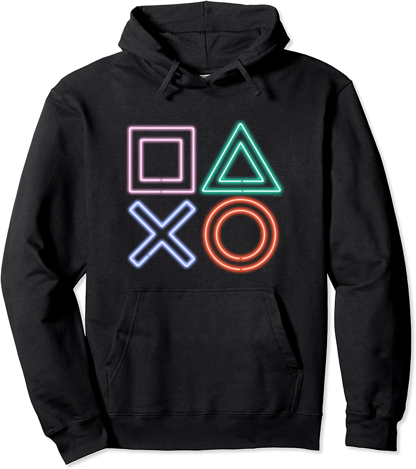 Playstation Neon Icons Pullover Hoodie