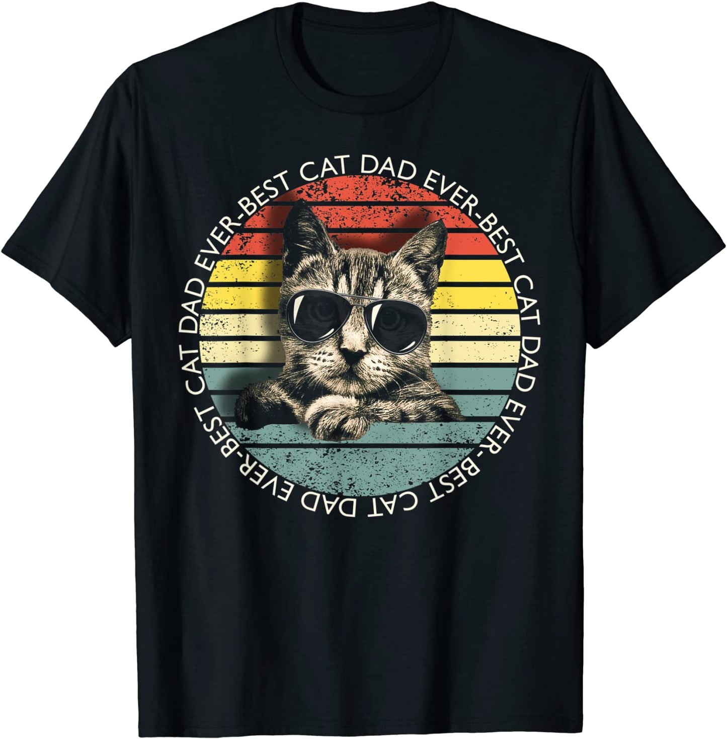 Best Cat Dad Ever T-Shirt