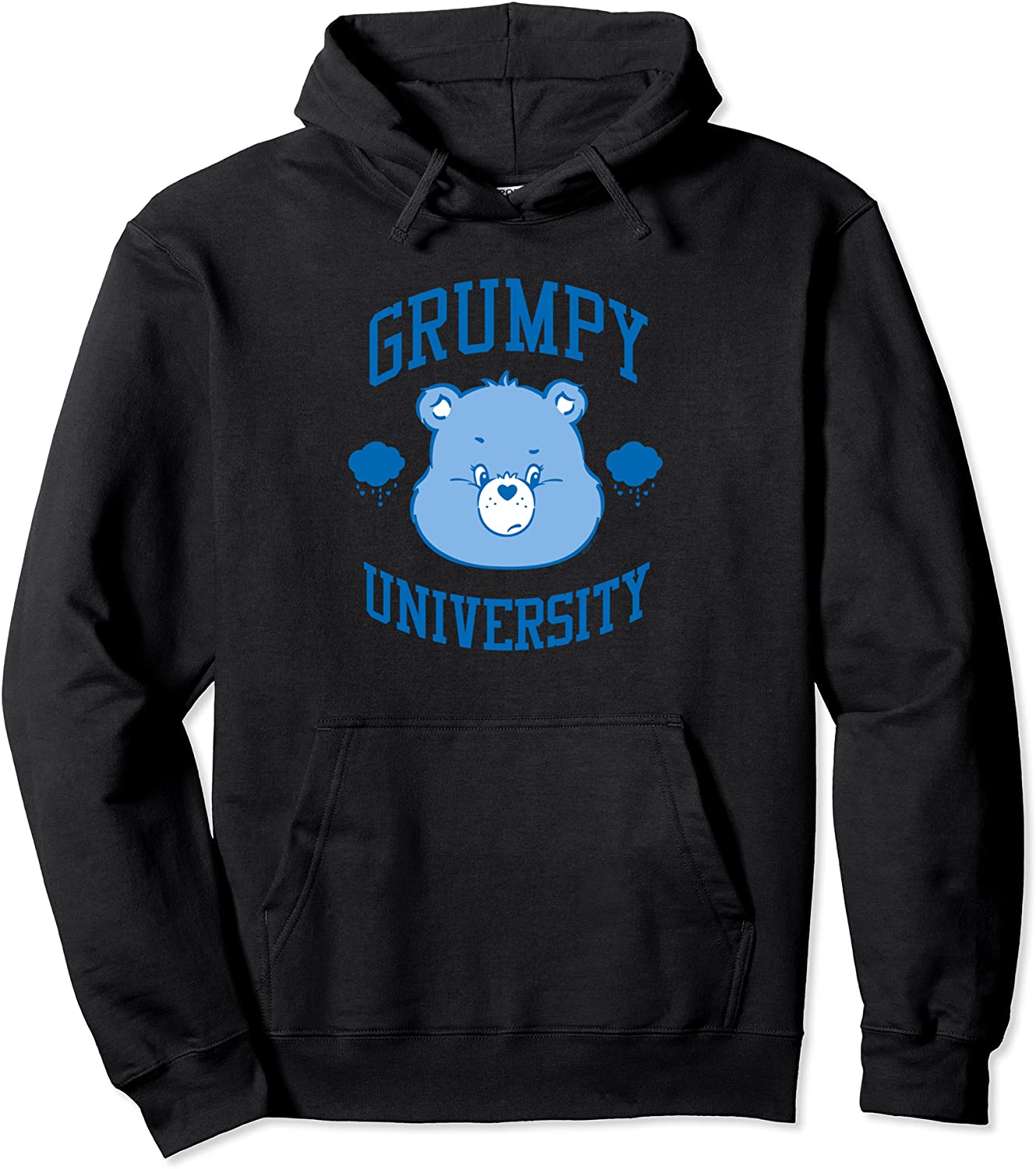 Care Bears Grumpy University Pullover Hoodie