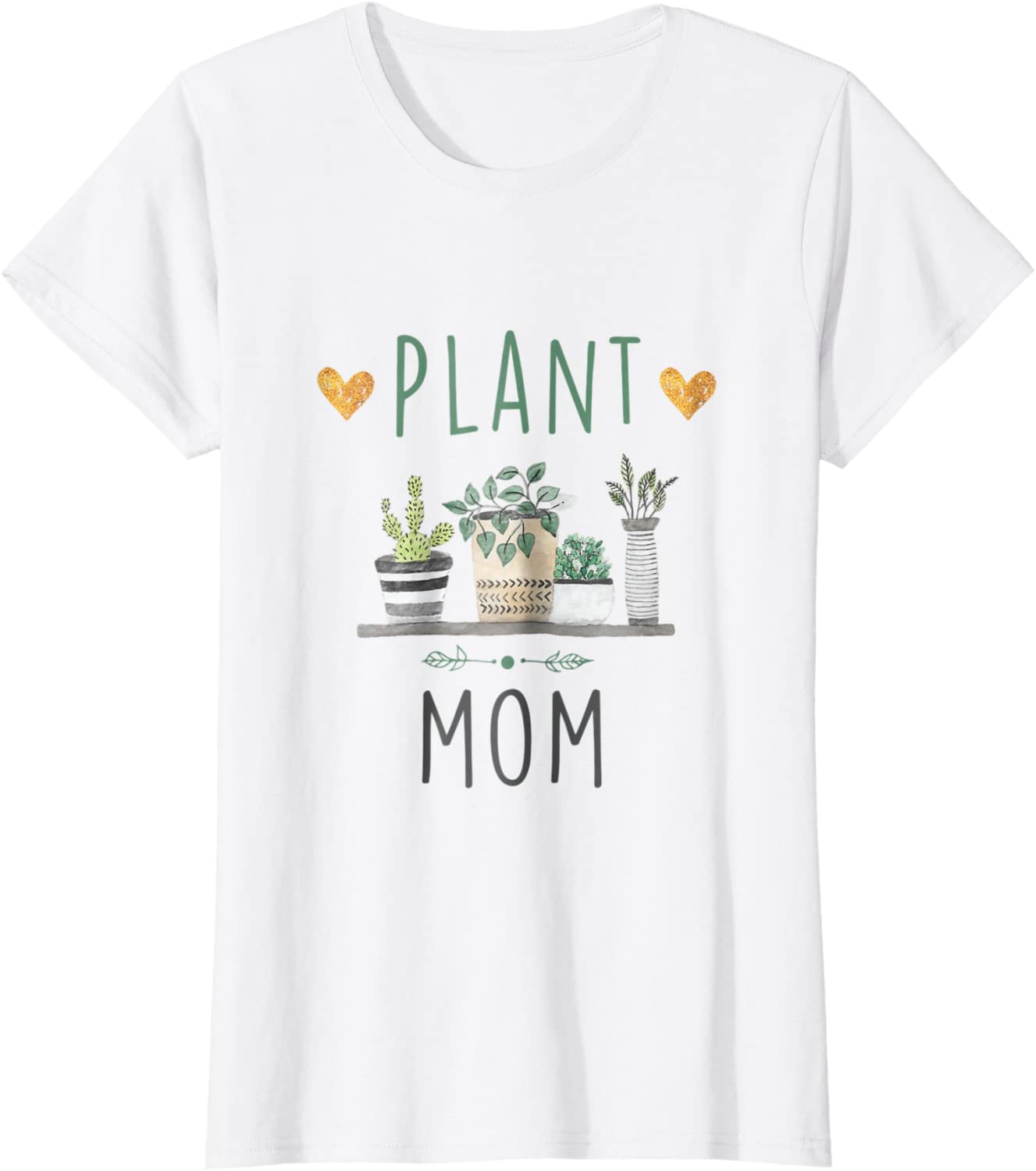 Womens Plant Mom Shirt Plants Lover Mom Gift Tee Cactus Succulent