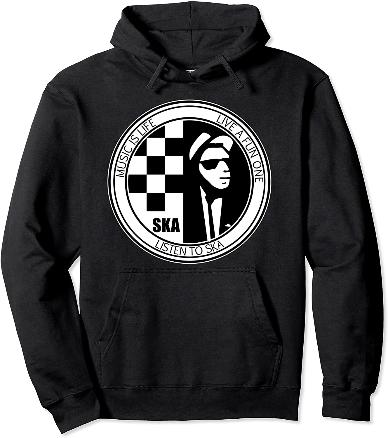 Ska Music is life Ska Reggae Punk Pullover Hoodie