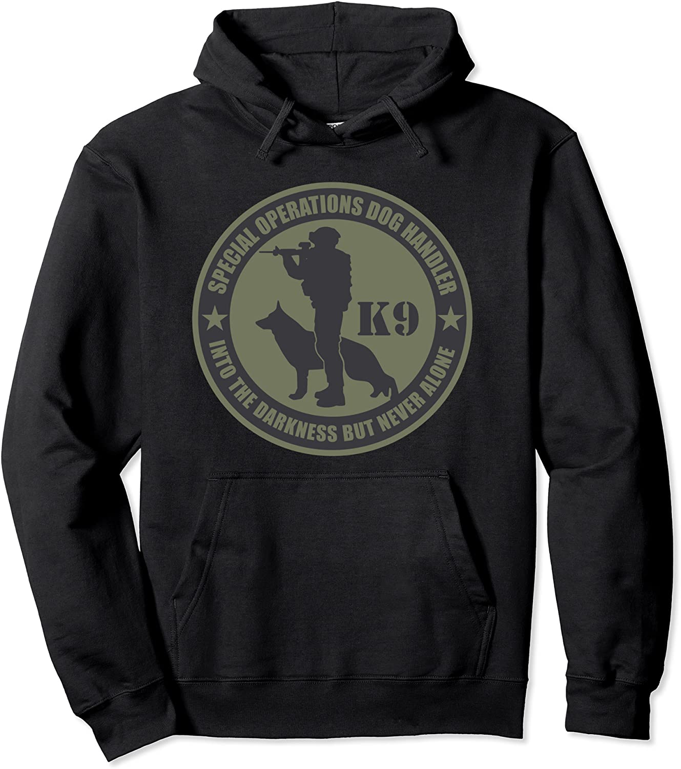 K9 Hoodie - Special Operations Dog Handler Subdued