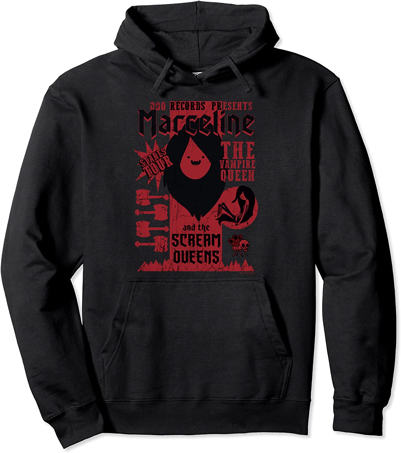 CN Adventure Time Ooo Records Presents Marceline Pullover Hoodie