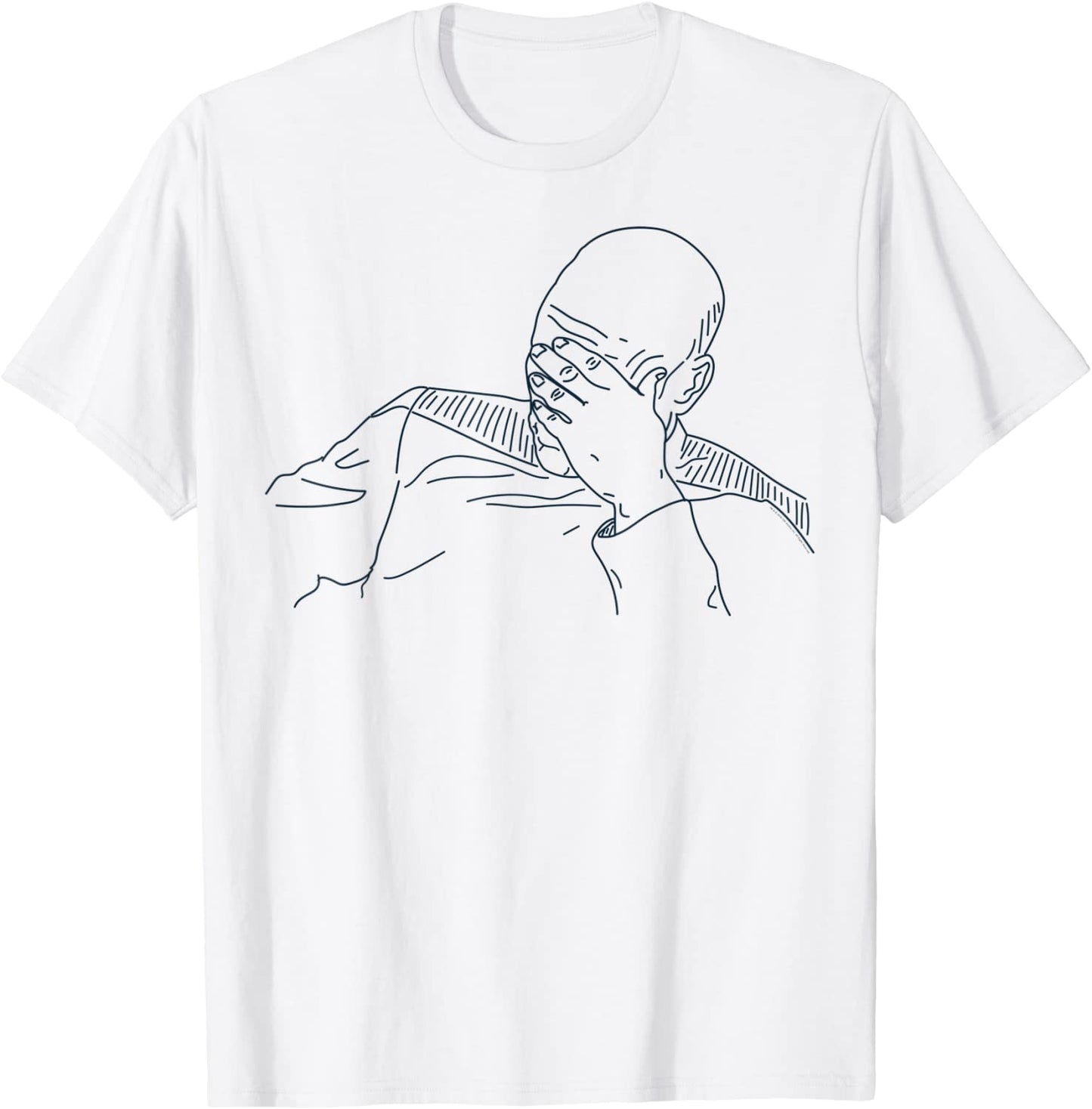 Star Trek Next Generation Picard Face Palm T-Shirt