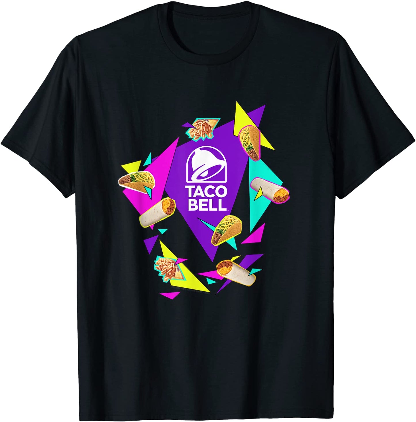 Taco Bell Triangles Tacos Burritos Twists T-Shirt