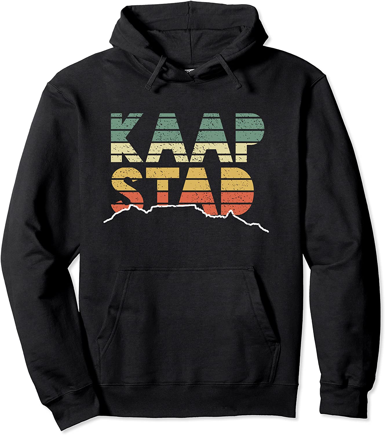 Kaapstad Table Mountain South Africa Vintage Pullover Hoodie