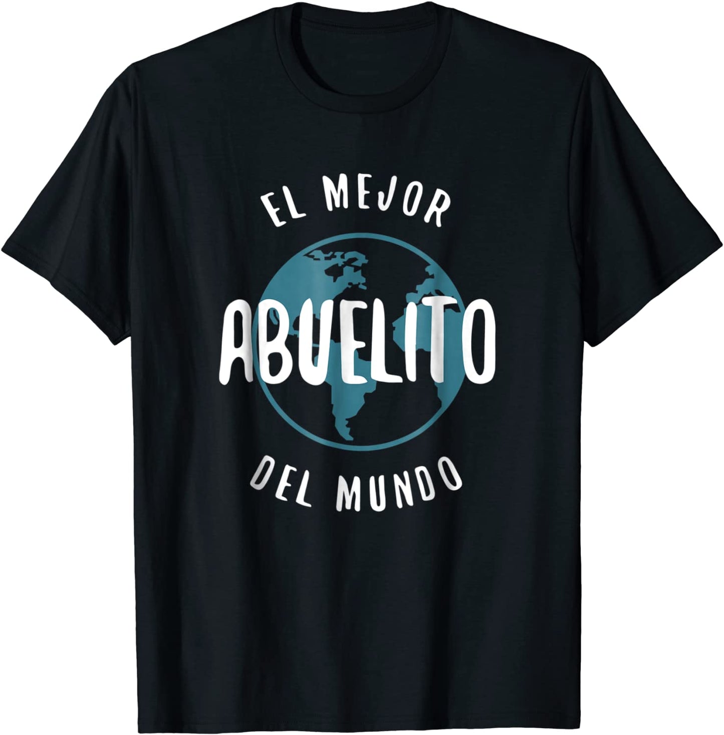 El Mejor Abuelito Del Mundo T-Shirt Love Grandpa Proud