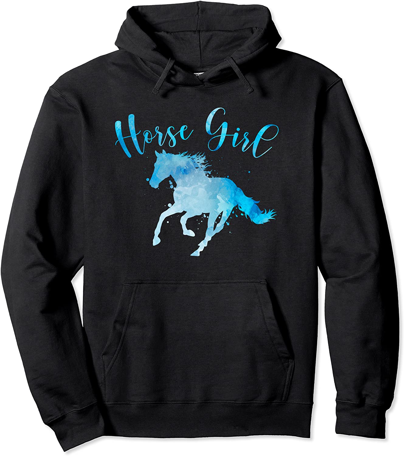 HORSE GIRL Equestrian Rider Women Teen Girl Kids Horse Lover Pullover Hoodie