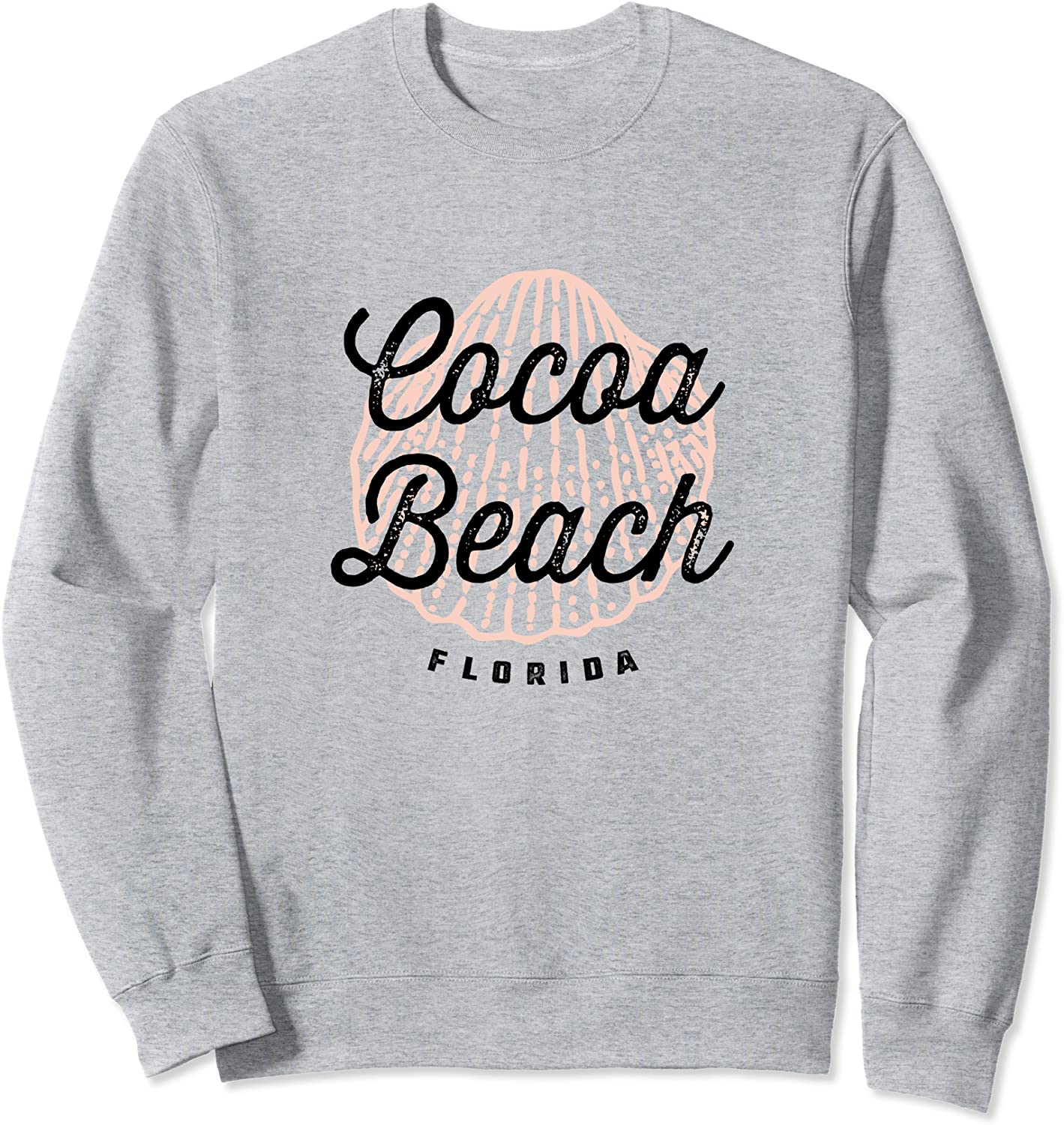 Cocoa Beach Florida - Cool Coastal Seashell Souvenir Sweatshirt