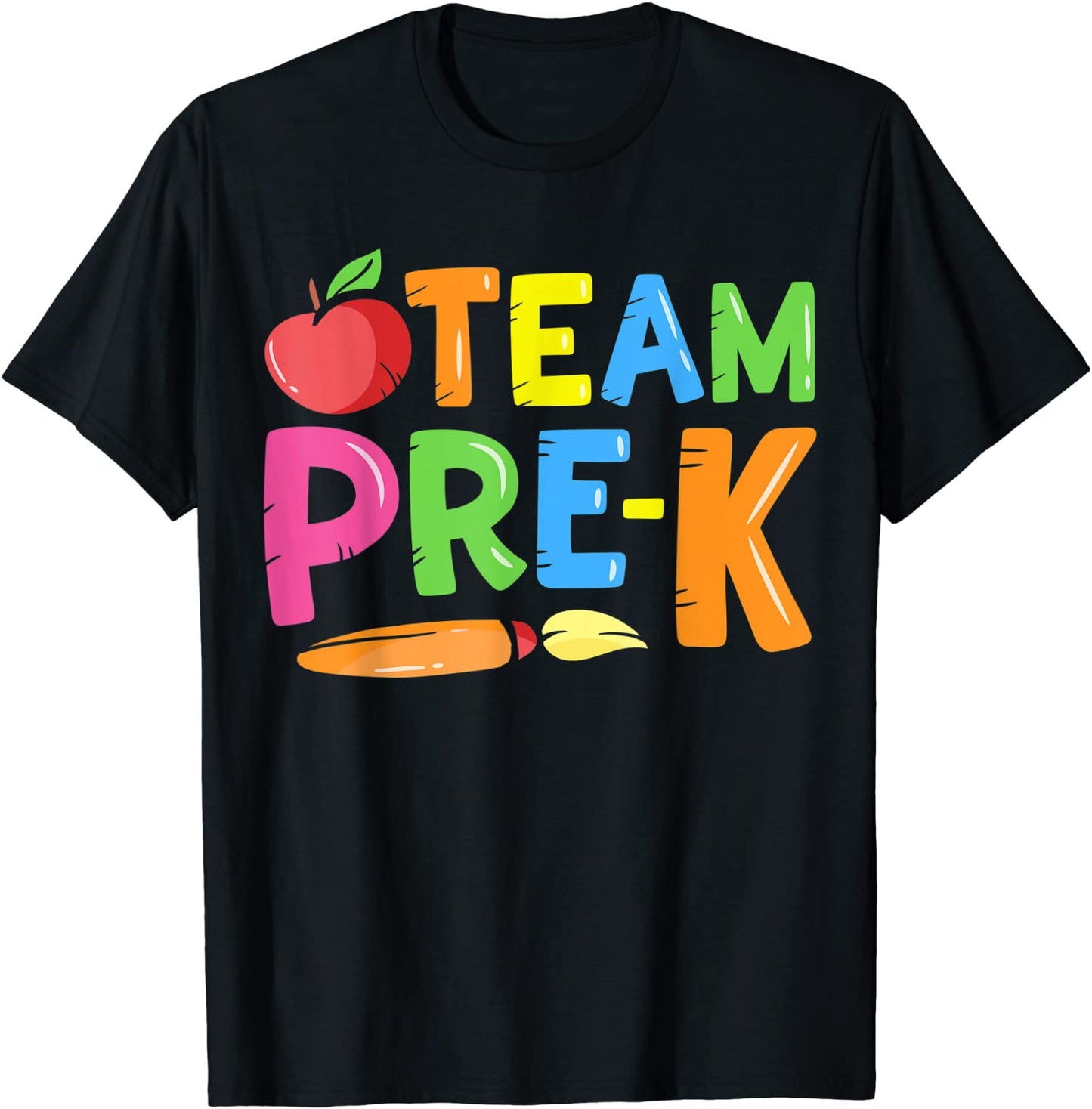 Team Pre-K Back To School Pre Kindergarten Teacher Student T-Shirt