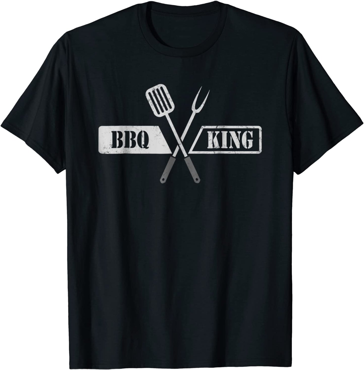 BBQ King Shirt for Grilling Dads Barbecue Lovers