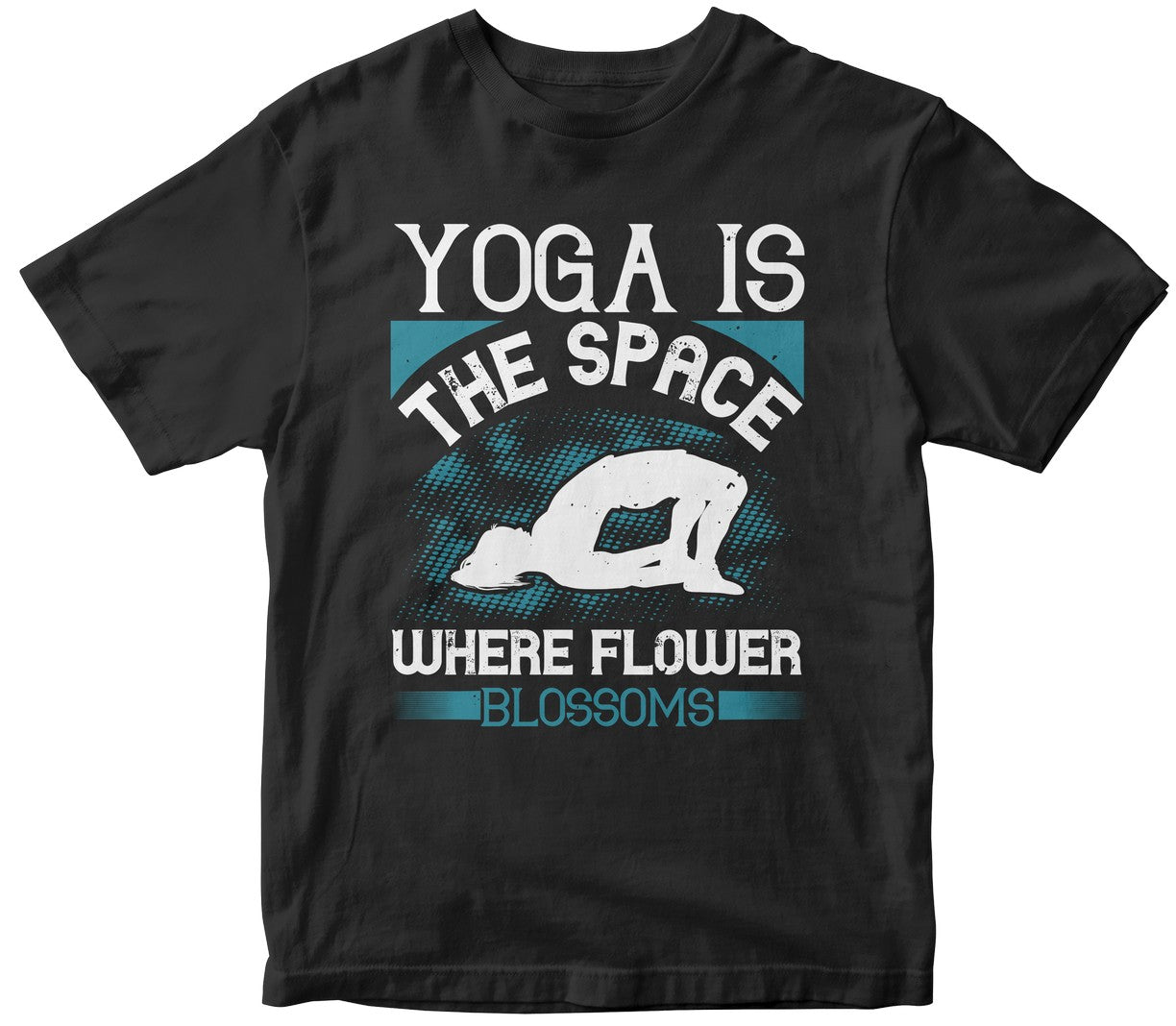 Yoga Is The Space Where Flower Blossoms