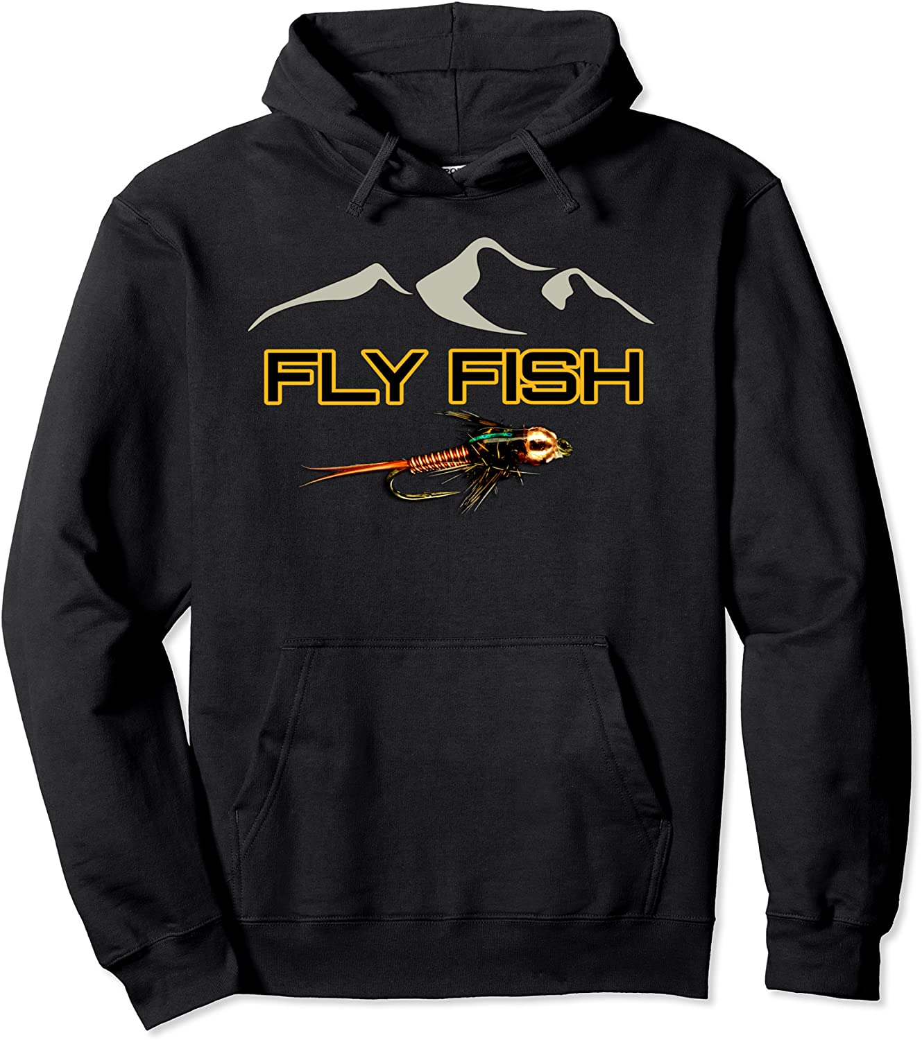 Fly Fishing Gear Hoodie Caddis Nymph Gift to Wear in Waders