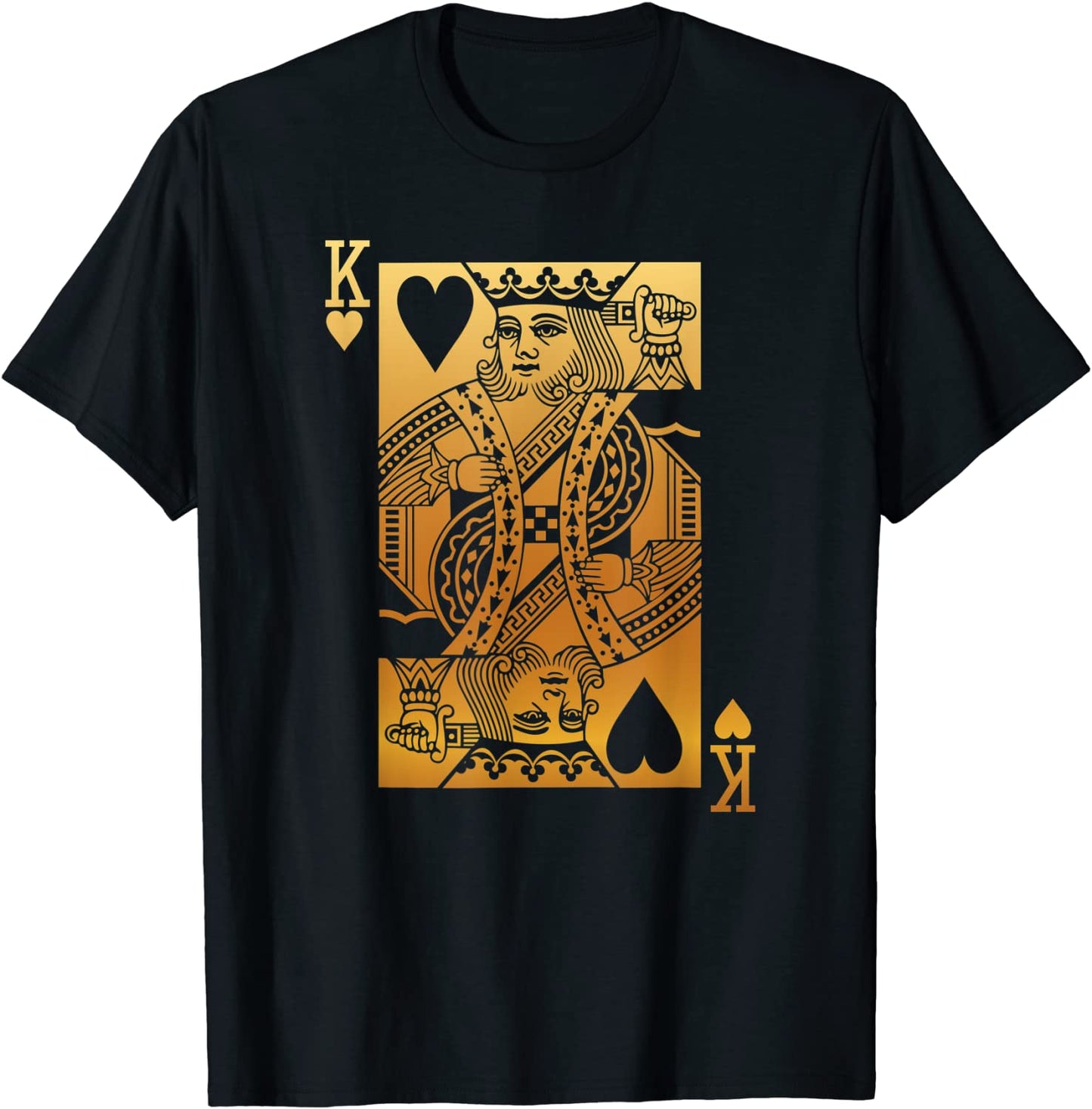 King of Hearts Card T-Shirt T-Shirt