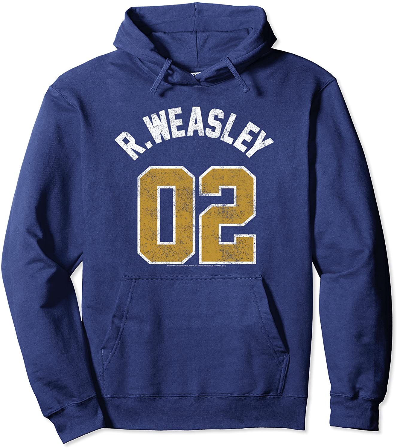 Harry Potter Weasley Jersey Pullover Hoodie