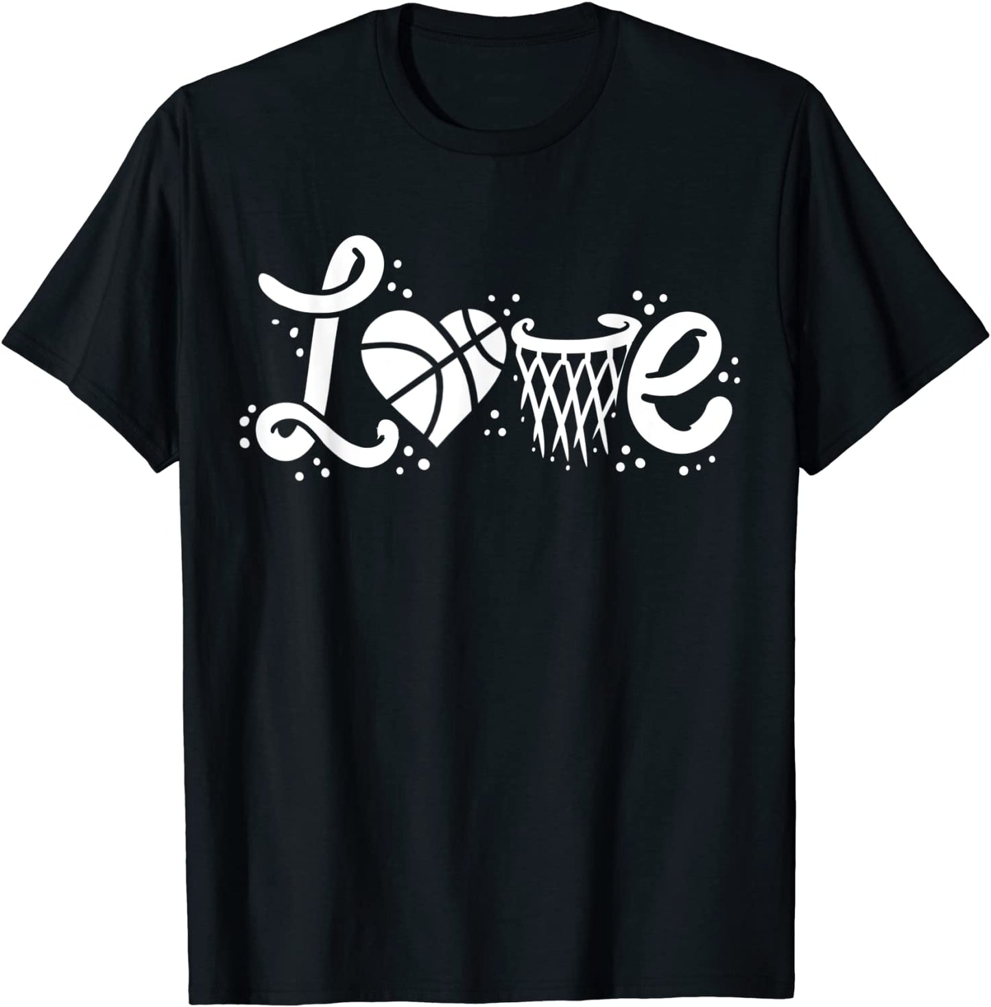 Basketball Court Ring Ball Player Sports T-Shirt