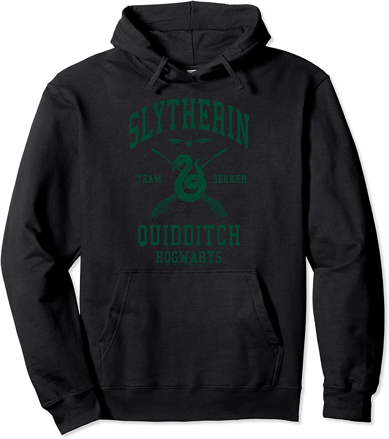 Harry Potter Slytherin Team Seeker Hogwarts Quidditch Pullover Hoodie