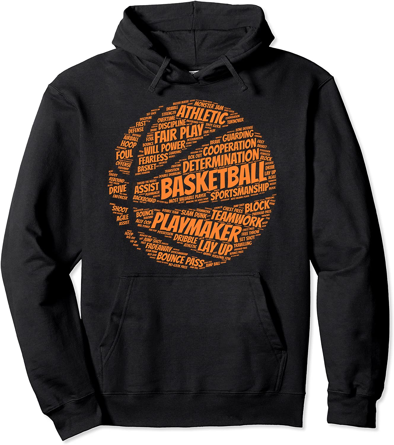 Basketball hoodie gift for boys girls men and women