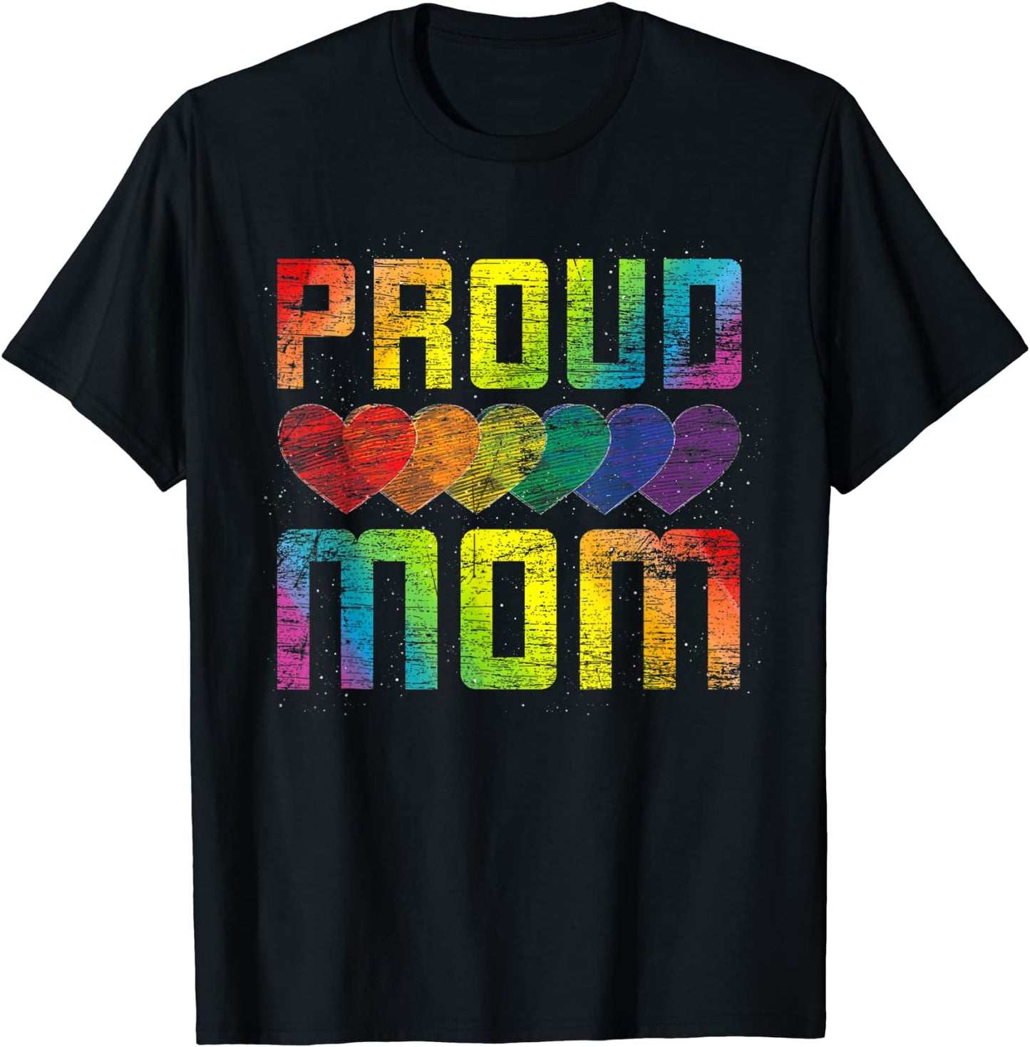 Queer Women Gift Proud Mom Lesbian LGBTQ Pride Month LGBT T-Shirt