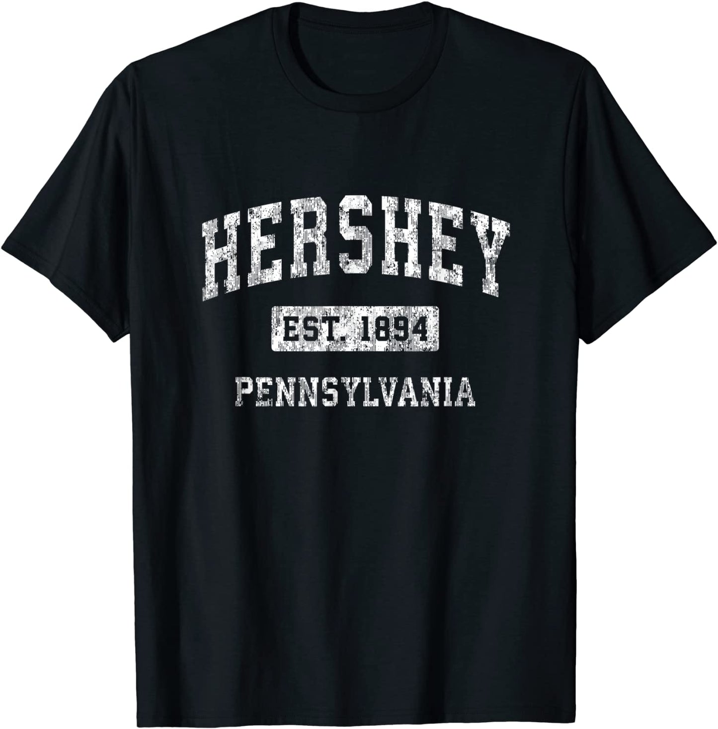 Hershey Pennsylvania PA Vintage Established Sports Design T-Shirt
