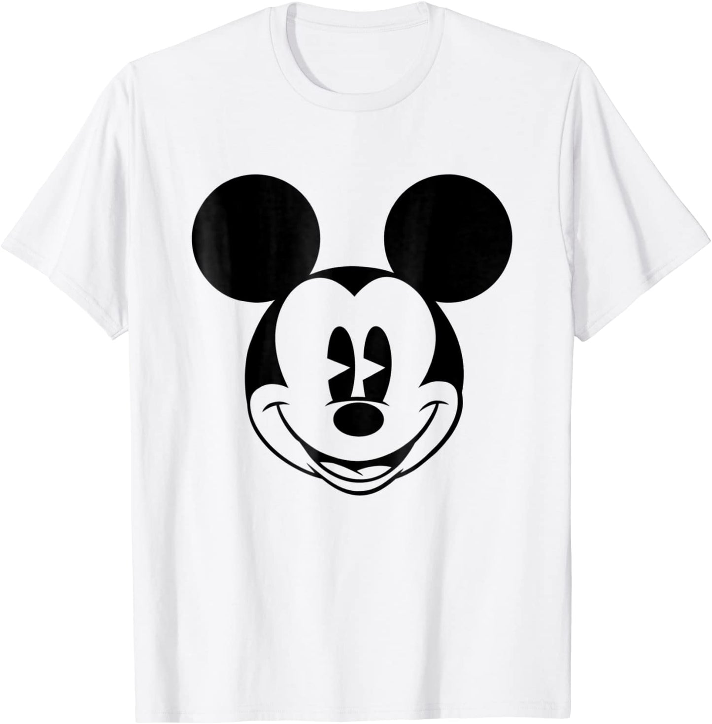 Disney Mickey Mouse Smiling face Classic Graphic T-Shirt