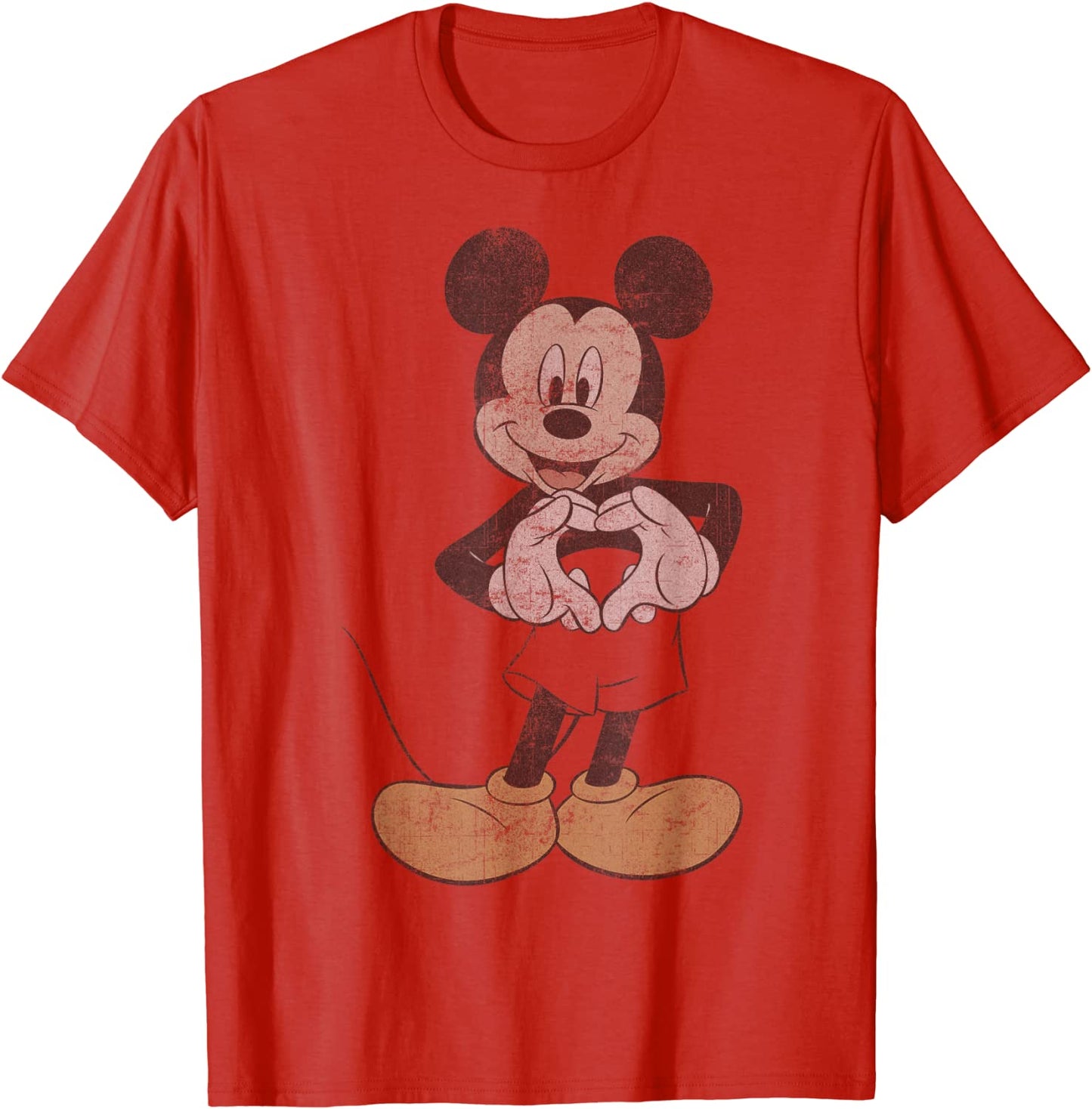 Disney Mickey And Friends Mickey Mouse Heart Hands T-Shirt