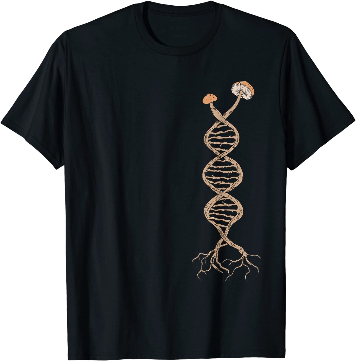 Pick Mushrooms is in my DNA Shroom Mycology Fungi Foraging T-Shirt