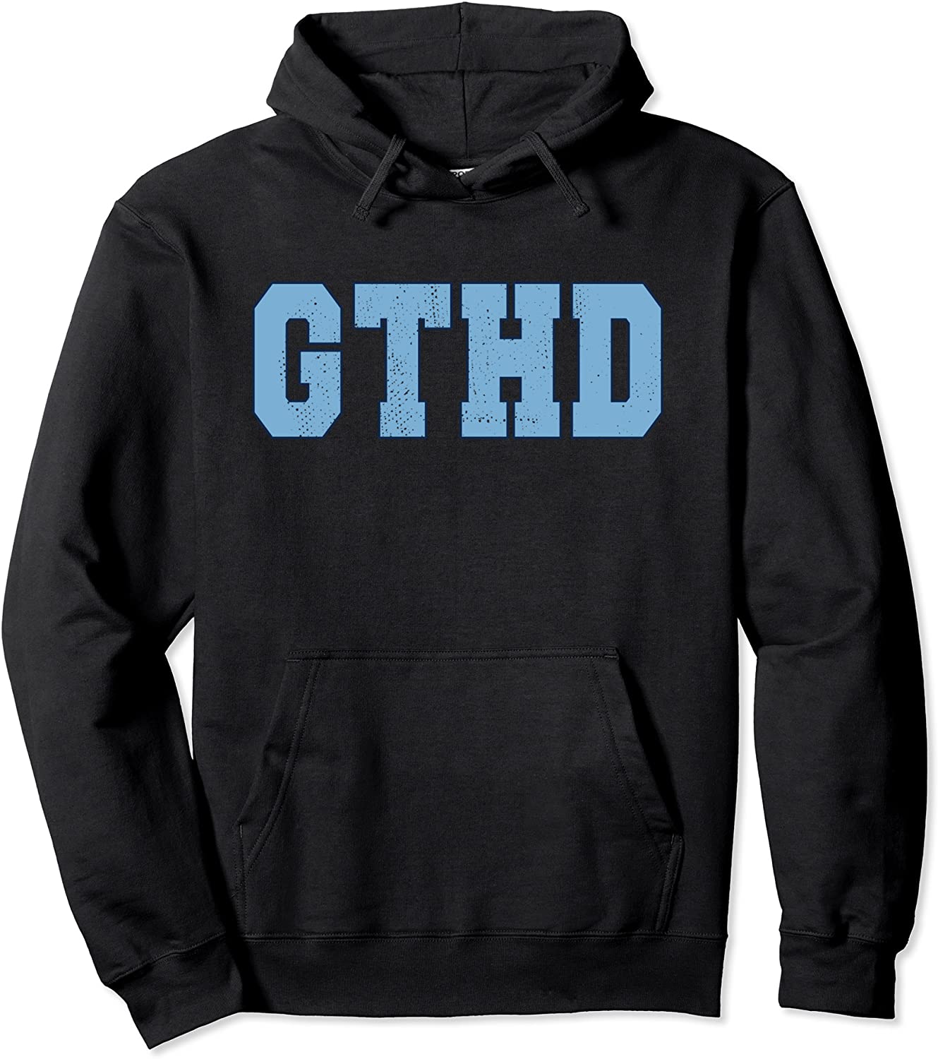 GTHD Light Blue State of North Carolina Fan Pullover Hoodie