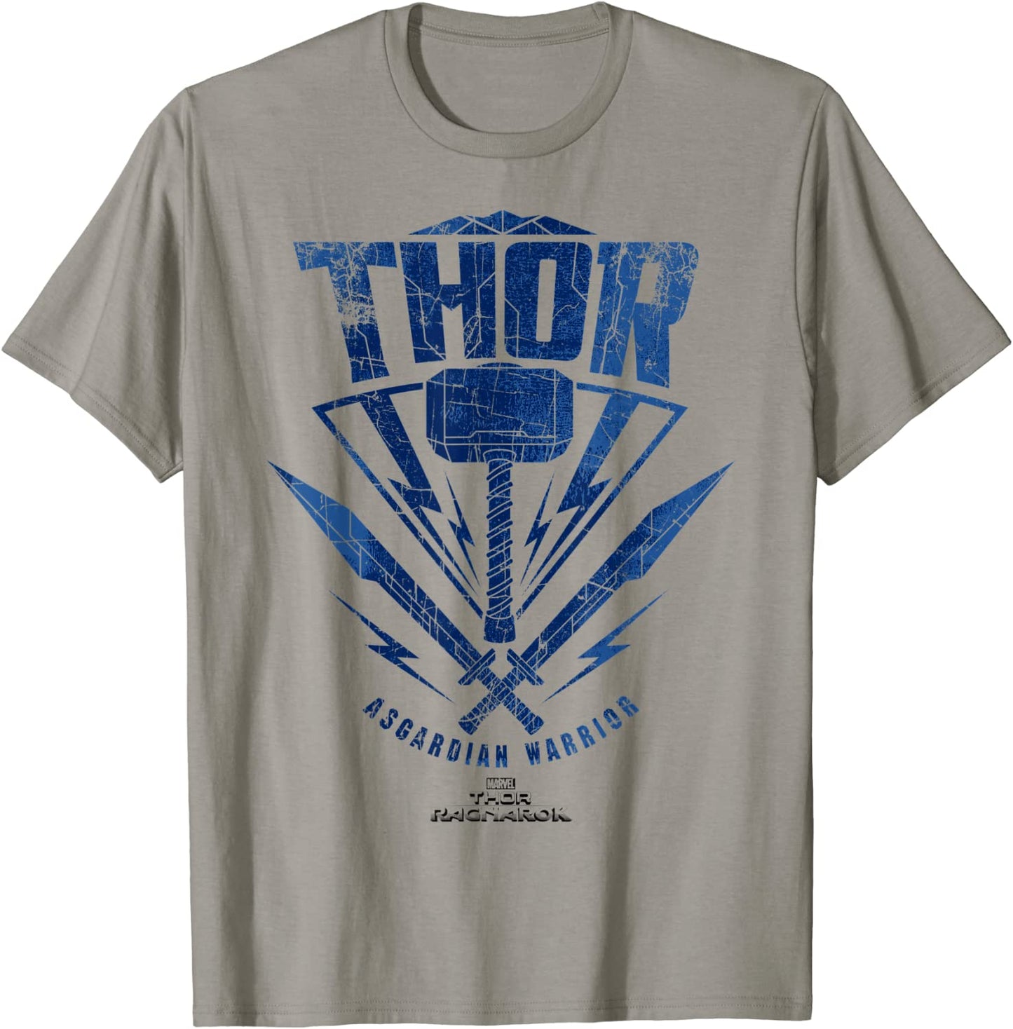 Marvel Thor Ragnarok Asgardian Warrior Hammer Shield T-Shirt T-Shirt