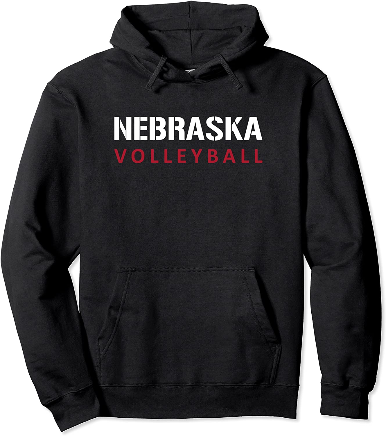 Nebraska Volleyball Pullover Hoodie