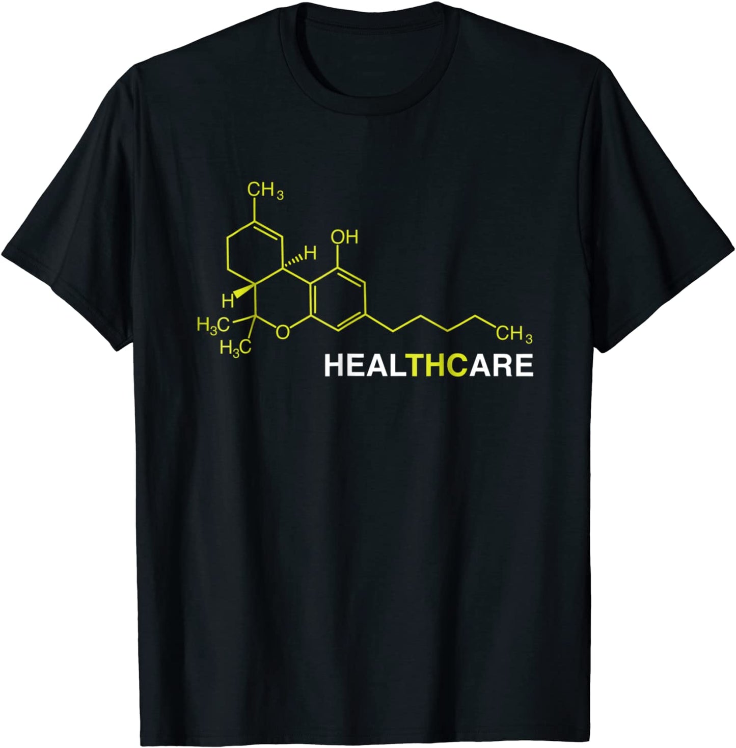 THC Healthcare Cannabis Medical Marijuana T-Shirt