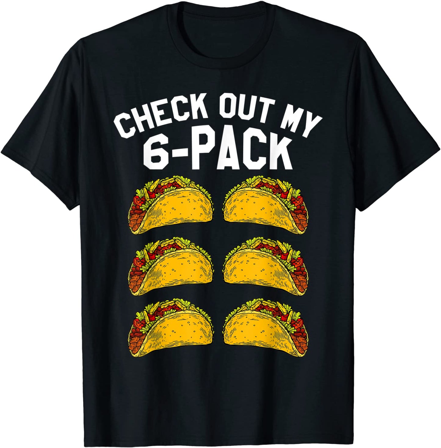 Mens Fitness Taco Funny Mexican Gym T-Shirt for Taco Lovers T-Shirt
