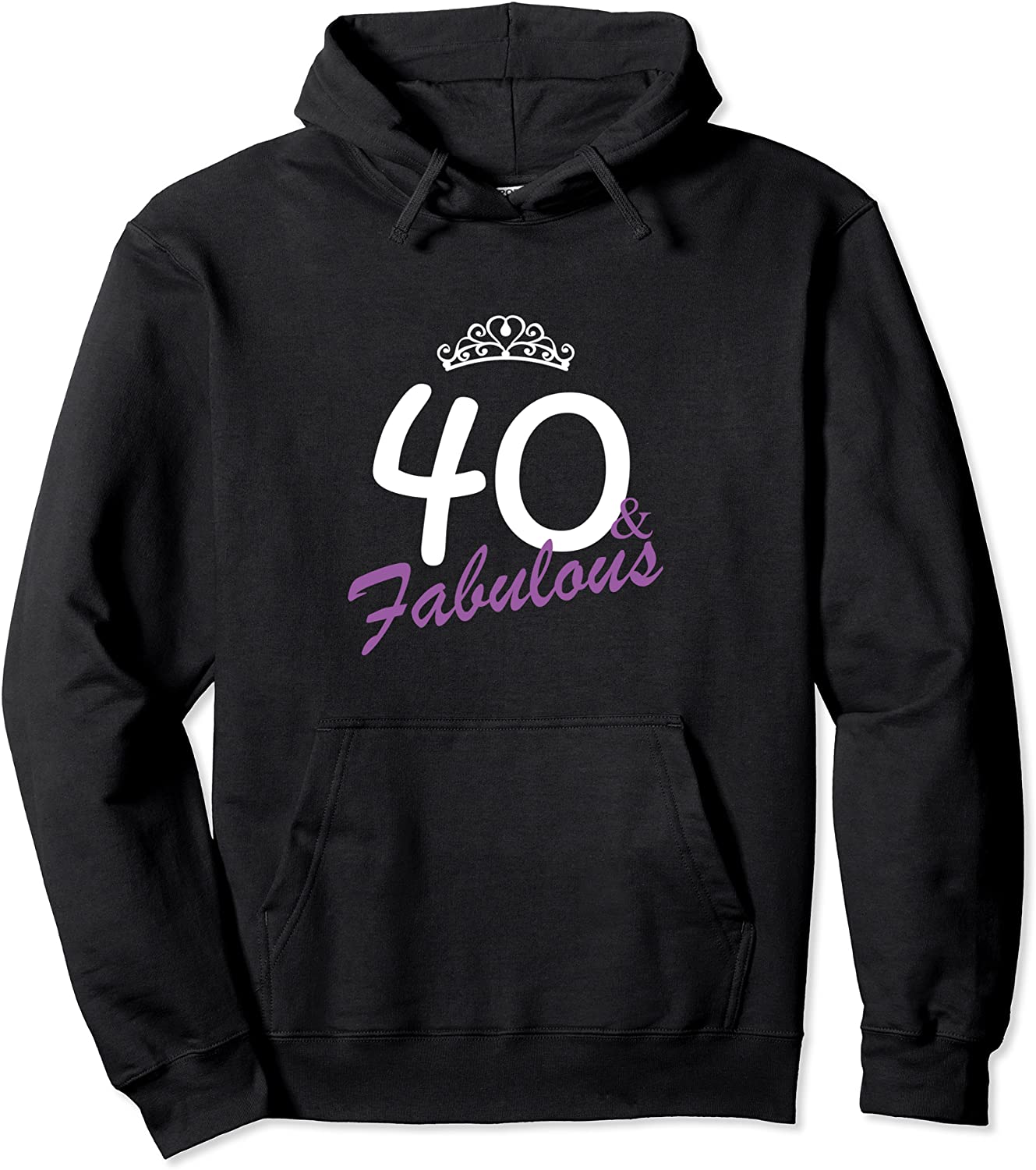 40th Birthday Gift Fabulous Sweatshirt for Women Pullover Hoodie