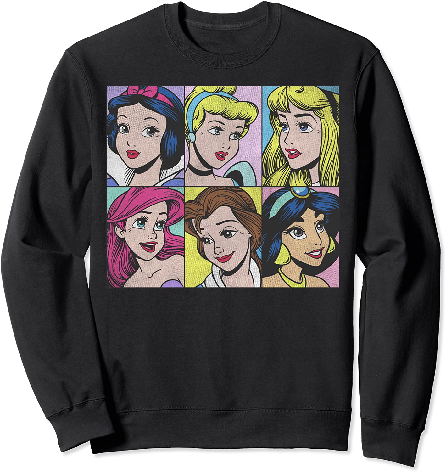 Disney Princess Pop Art Portraits Box Up Sweatshirt