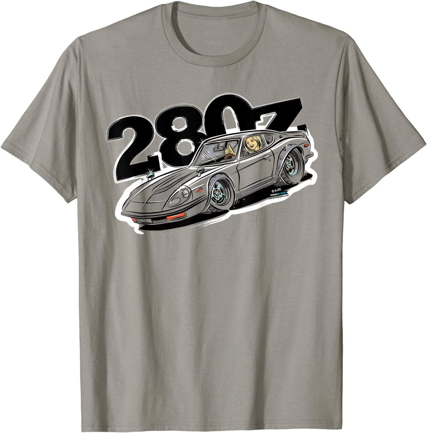 280z sports car t-shirt
