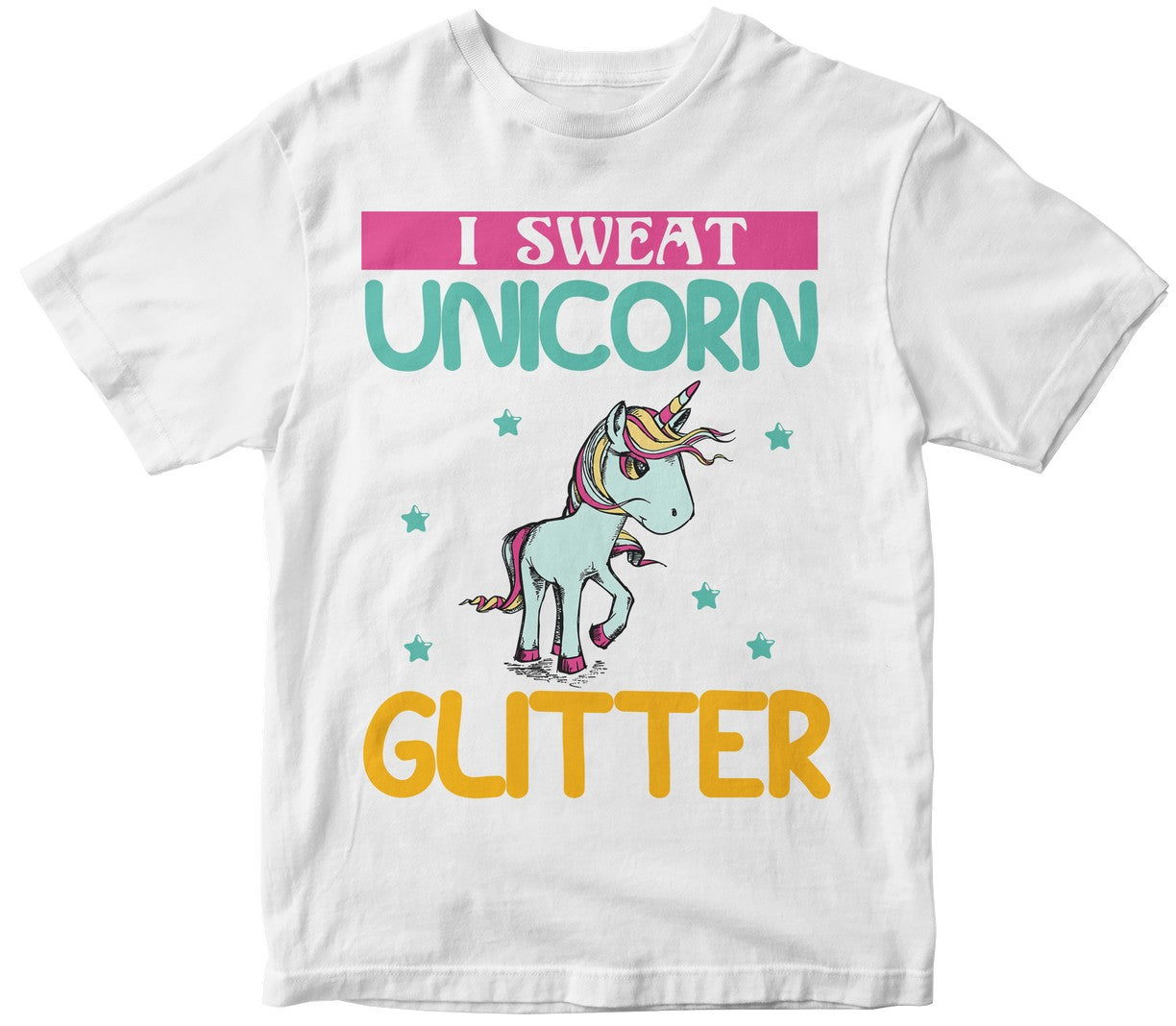 I Sweat Unicorn Glitter