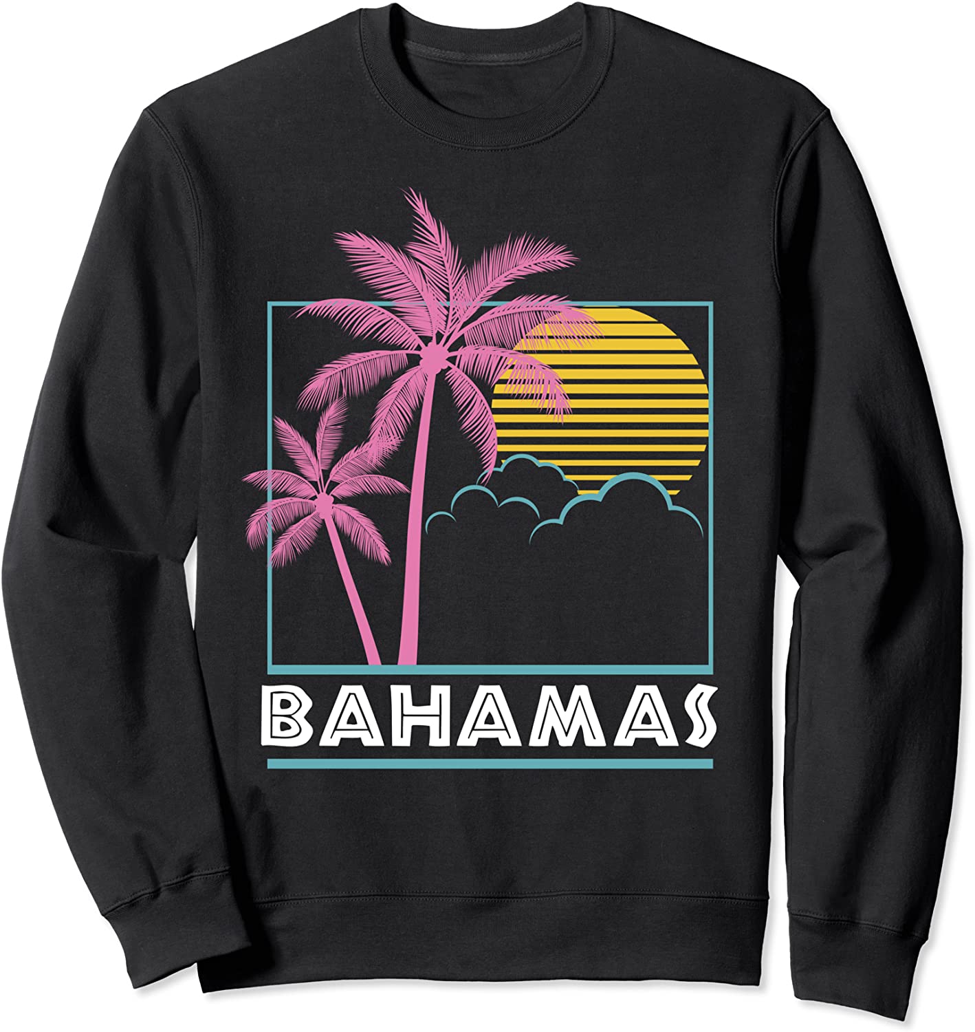 Proud Bahamas Bahamians Flag Gift Design Idea Nassau design Sweatshirt
