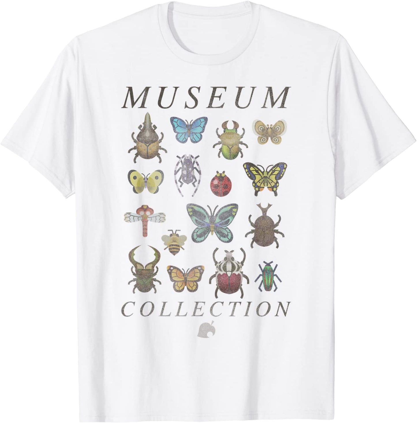 Animal Crossing Bugs Museum Collection T-Shirt