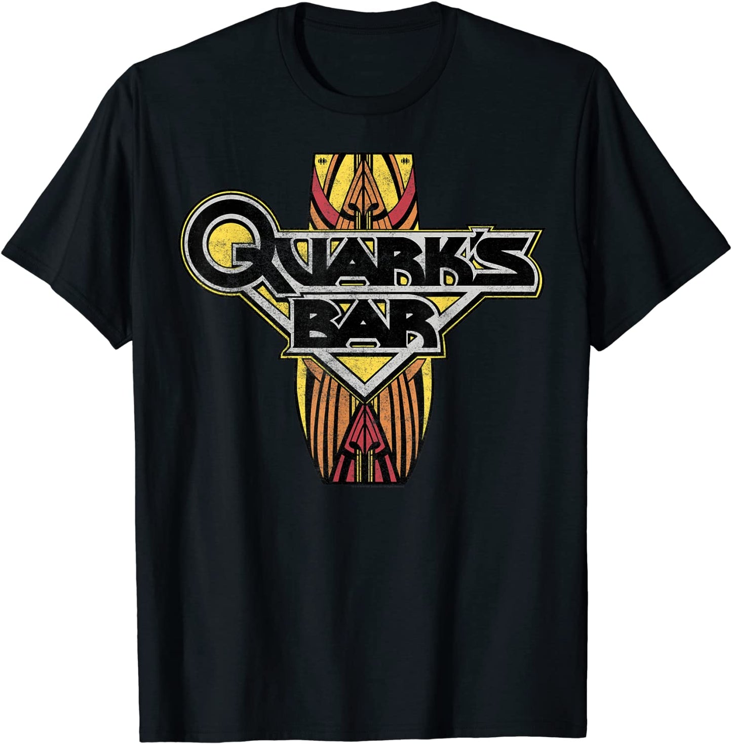 Star Trek DS9 Quarks Bar Vintage Logo T-Shirt