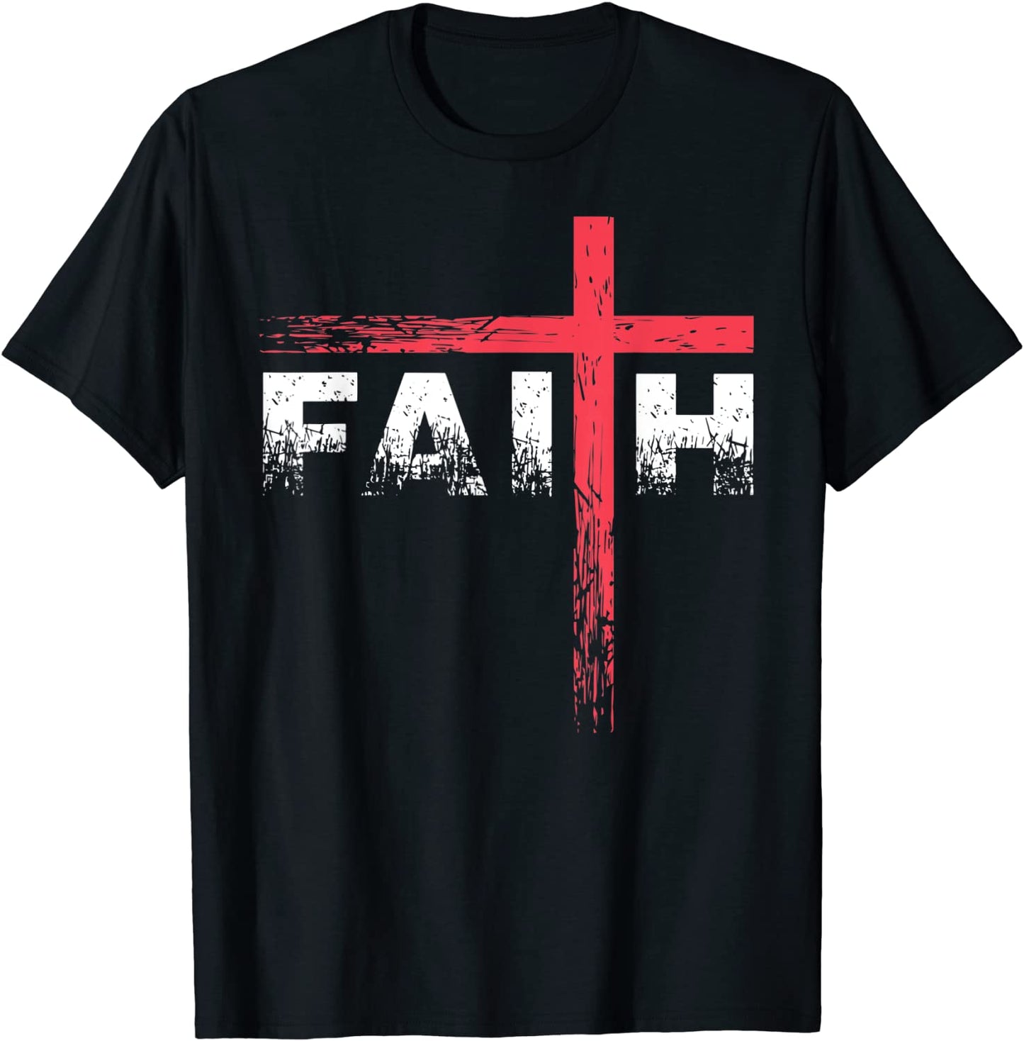 Christian Faith Cross T-Shirt - Christian Faith Cross T-Shirt