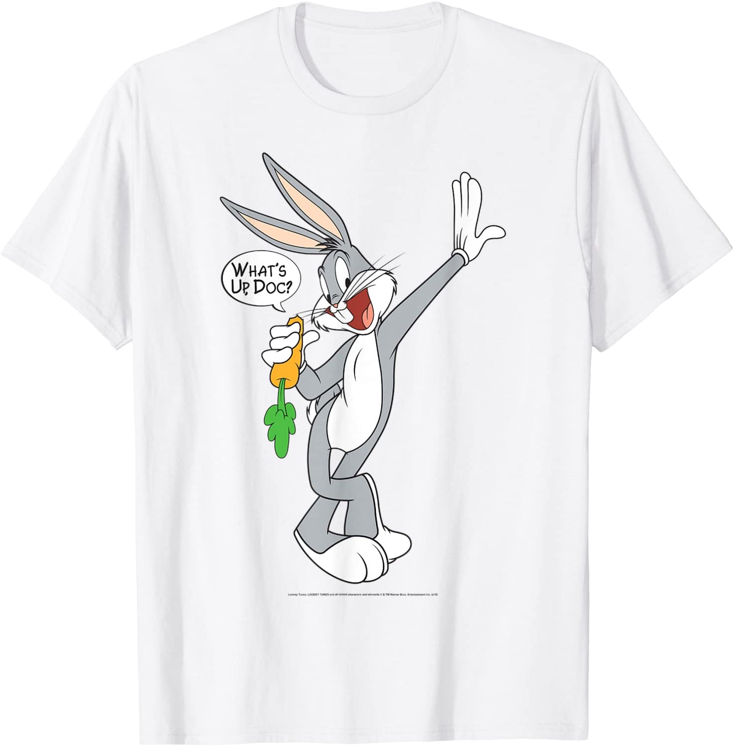 Looney Tunes Bugs Bunny Whats Up Doc Portrait T-Shirt