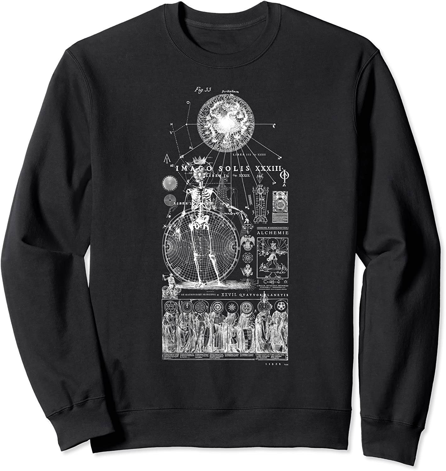 HORUS - Amun Ra - Solar - Sun God Alchemy - Occult Sweatshirt