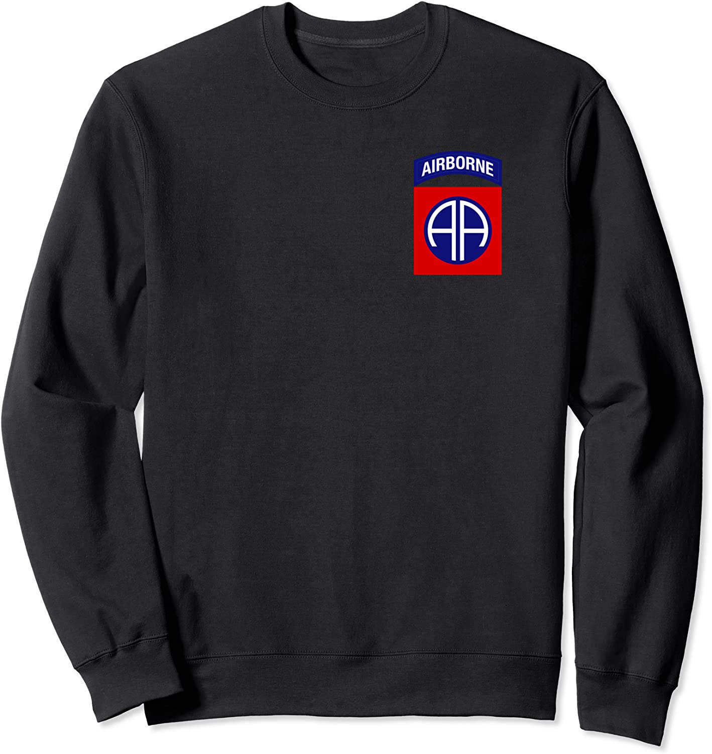 US Army 82nd Airborne Insignia Military Paratrooper Vintage Sweatshirt