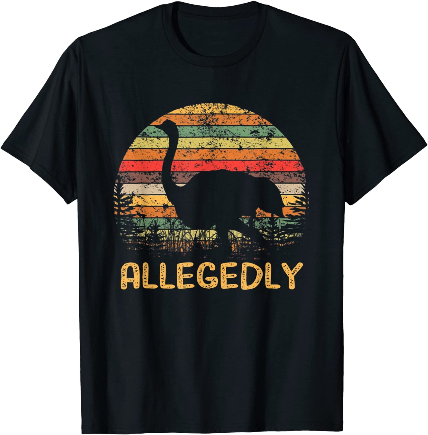 allegedly-ostrich-shirt ostrich lover gift tees T-Shirt