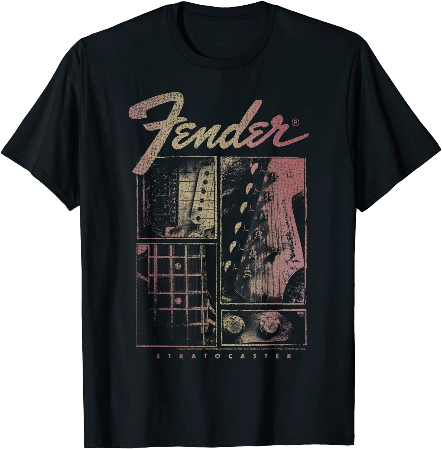 Fender Stratocaster Panels T-Shirt