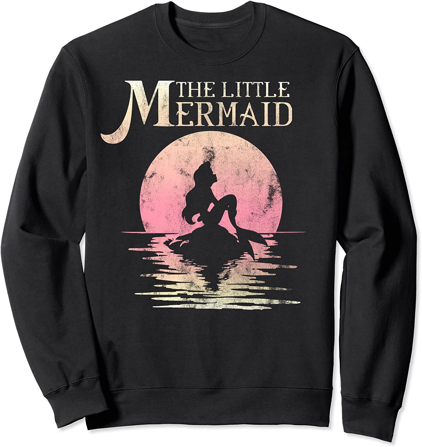 Disney The Little Mermaid Ariel Moon Silhouette Sweatshirt
