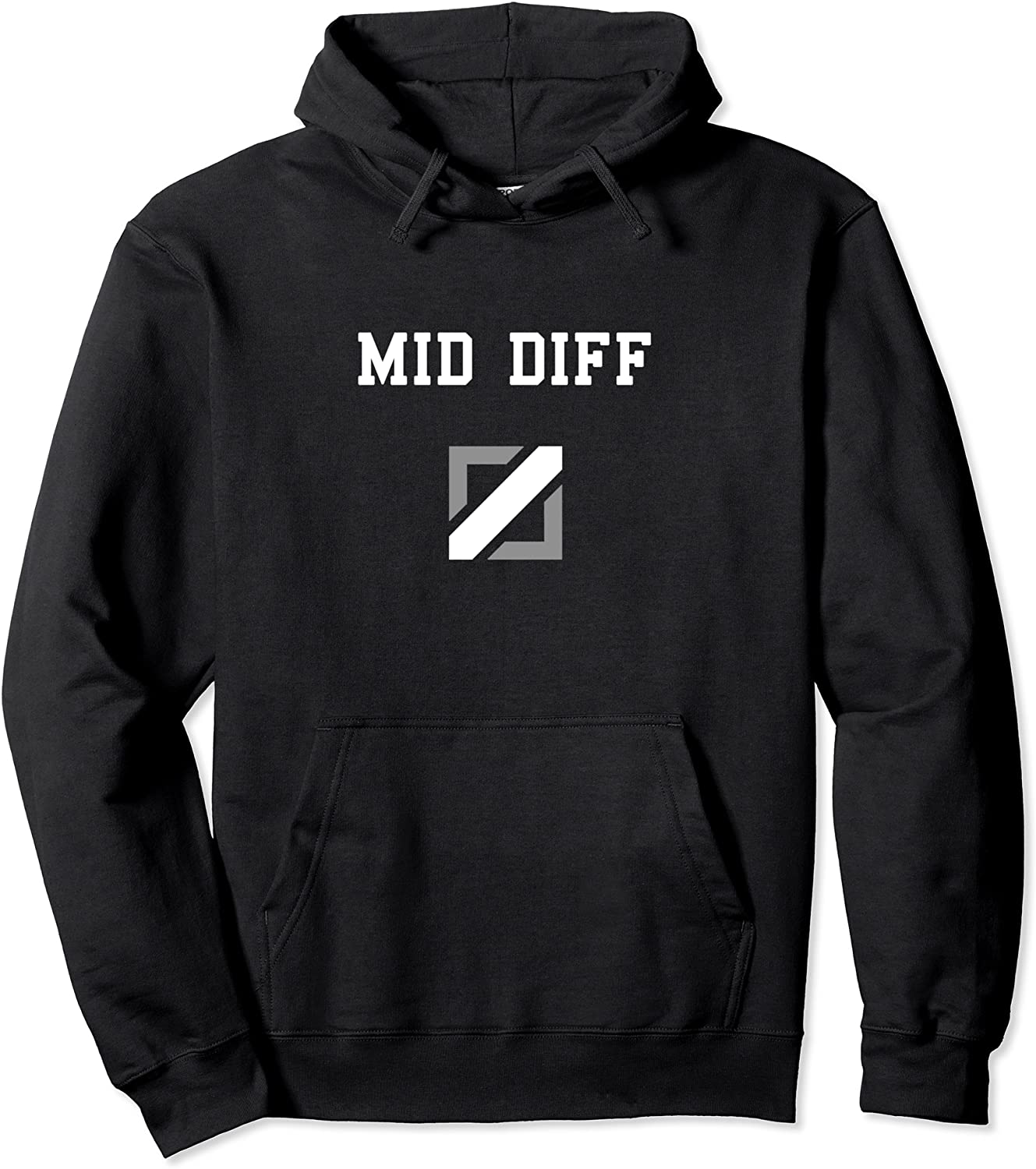 MID DIFFERENCE MID DIFF MIDDLE DIFF GAP Pullover Hoodie