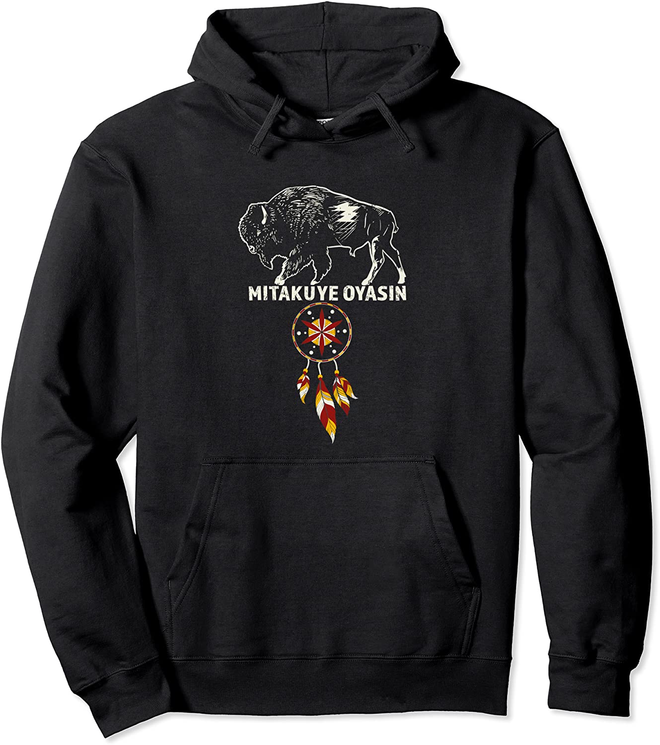 Native American Pride I Lakota Tribe Teton Sioux Nation Pullover Hoodie